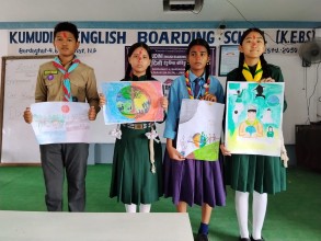 ७५औं स्काऊट स्थापना दिवसको अवसरमा चित्रकला प्रतियोगिता आयोजना