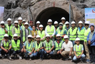 १०६ मेगावाट क्षमता जगदुल्लाको मुख्य सुरुङ निर्माण कार्य औपचारिक सुरु