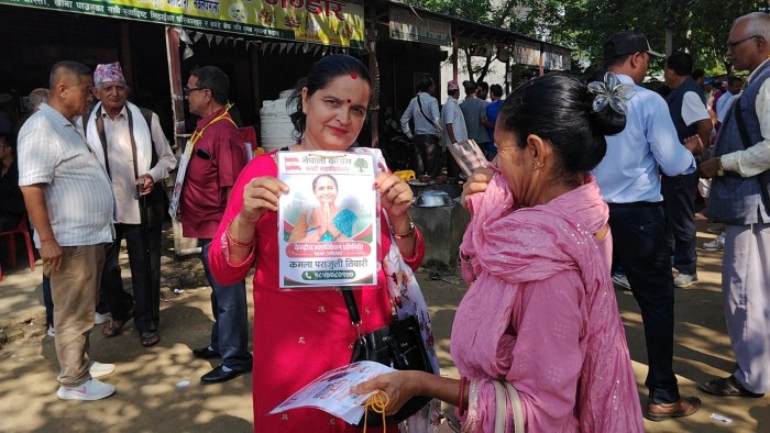 नेपाली काँग्रेस १५औं महाधिवेसनःपश्चिम नवलपरासी–१ मा ८२.५ प्रतिशत मतदान